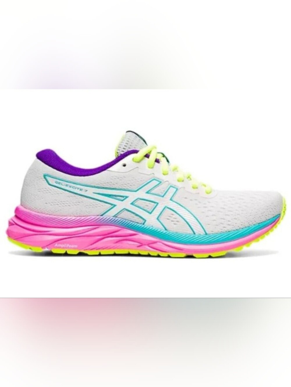ASICS GEL-EXCITE 7 RUNNING SNEAKERS. SIZE 9.5  POLAR SHADE.